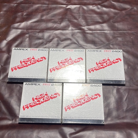 🎶🎞️ Vintage Ampex PRT 2400 Polyester Recording Tape 🎞️🎶 - Picture 2 of 9